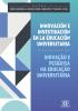 Cover for Innovación e investigación en la educación universitaria